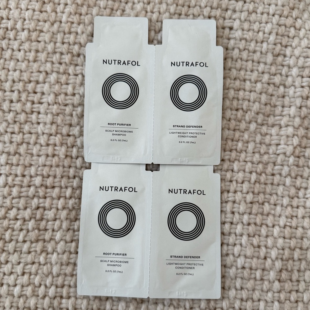 5/25✨nutrafol shampoo + conditioner